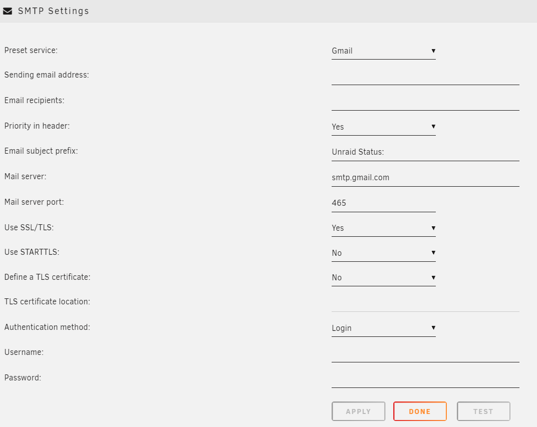 unRAID Server Note 01