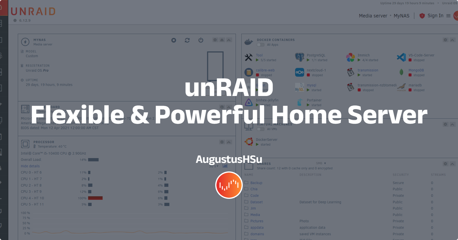 unRAID Server Note 02